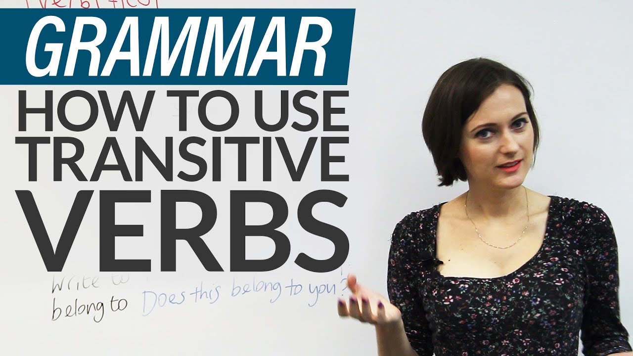 toeic listening tube you use TO  to verbs transitive VoiceTube How with Grammar: