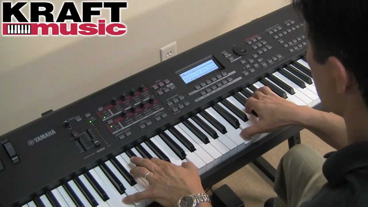 Kraft Music - Yamaha MOX8/MOX6 Demo with Tony Escueta - VoiceTube