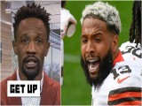 ブラウンズの対スティーラーズ敗戦に対するオデル・ベッカムJr.のコメントに反応｜Get Up (Reacting to Odell Beckham Jr.'s comments on the Browns' loss vs. the Steelers | Get Up) Image