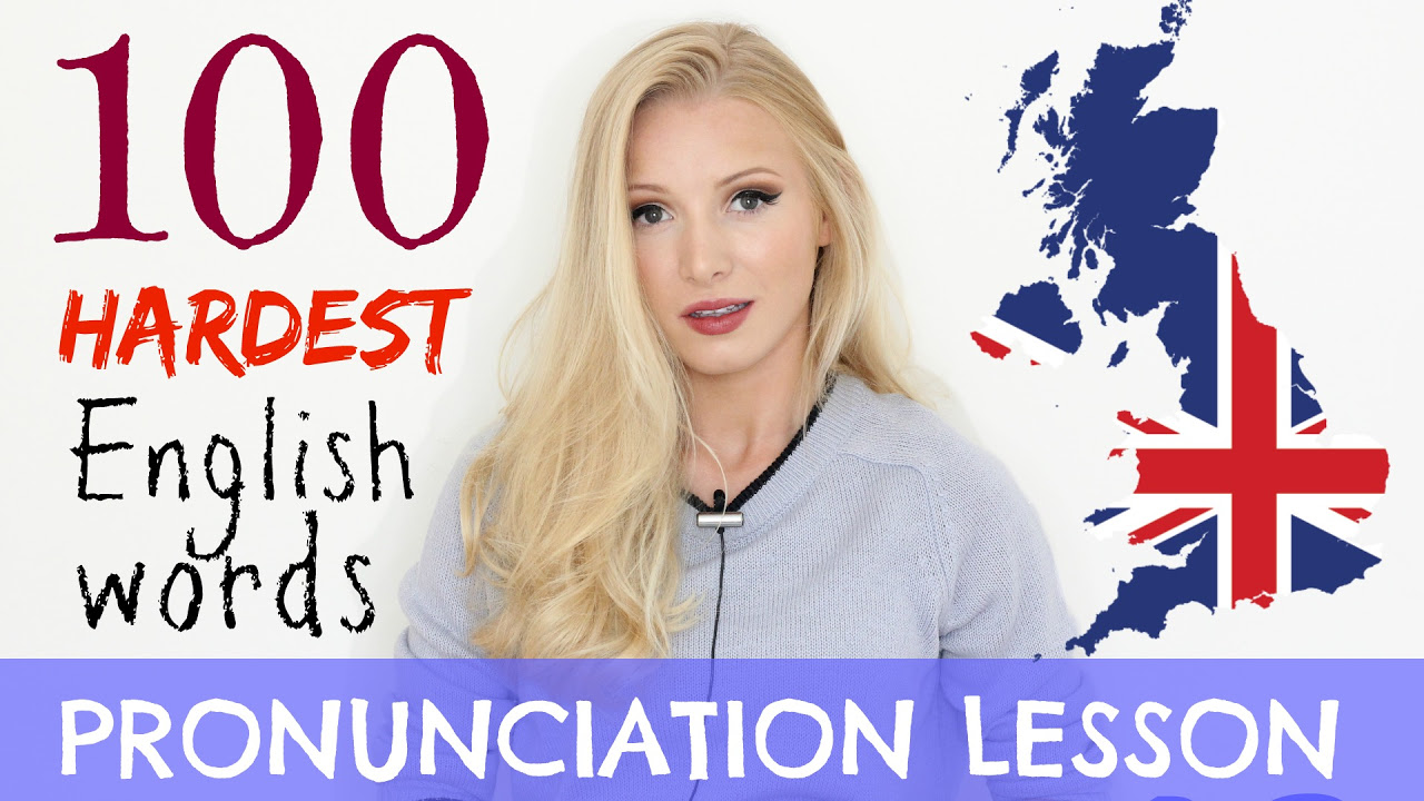 100 Hardest English Words Pronunciation Practice Lesson With