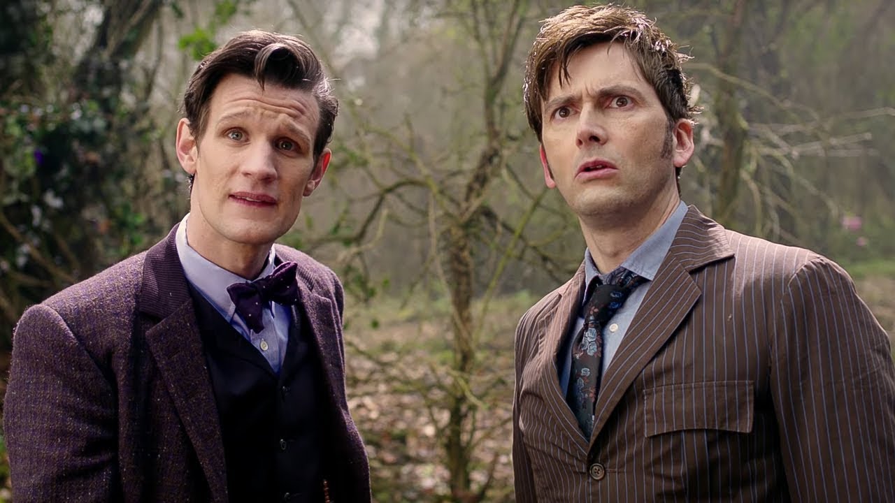 第11回ドクターは第10回ドクターと出会う ドクター フー ドクターの日 c Eleventh Doctor Meets The Tenth Doctor Doctor Who The Day Of The Doctor c ボイスチューブ Voicetube 動画で英語を学ぶ