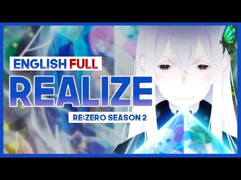 Re Zero Season Op 2 Realize Full English Cover Lyrics Mew Voicetube Learn English Through Videos