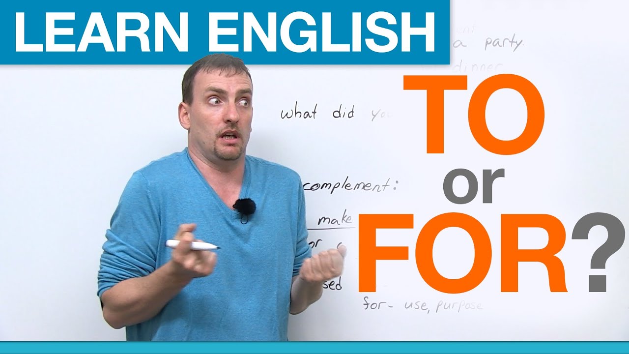 toかforか？英語の前置詞 - VoiceTube 動画で英語を学ぶ