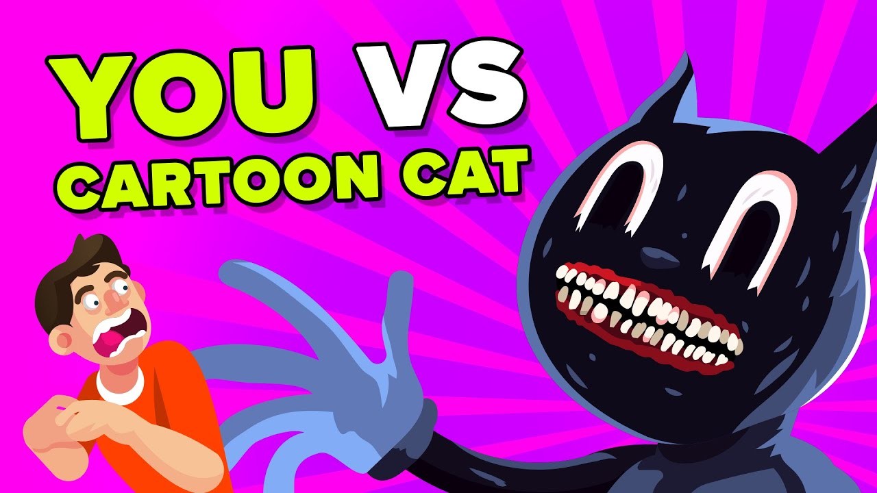 あなたは対漫画猫 あなたはそれを敗北させ 生き残ることができますか You Vs Cartoon Cat Can You Defeat And Survive It Voicetube 動画で英語を学ぶ