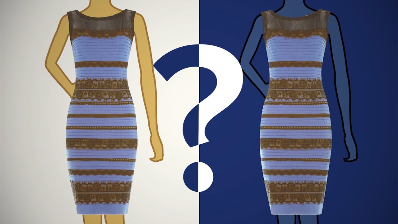 ドレスの色を科学的に解説 (The Color Of The Dress According To