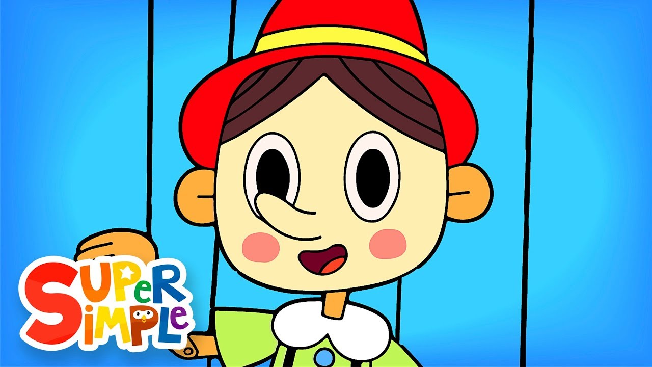 ピノキオ 童謡 超簡単なうた The Pinocchio Nursery Rhymes Super Simple Songs ボイスチューブ Voicetube 動画で英語を学ぶ