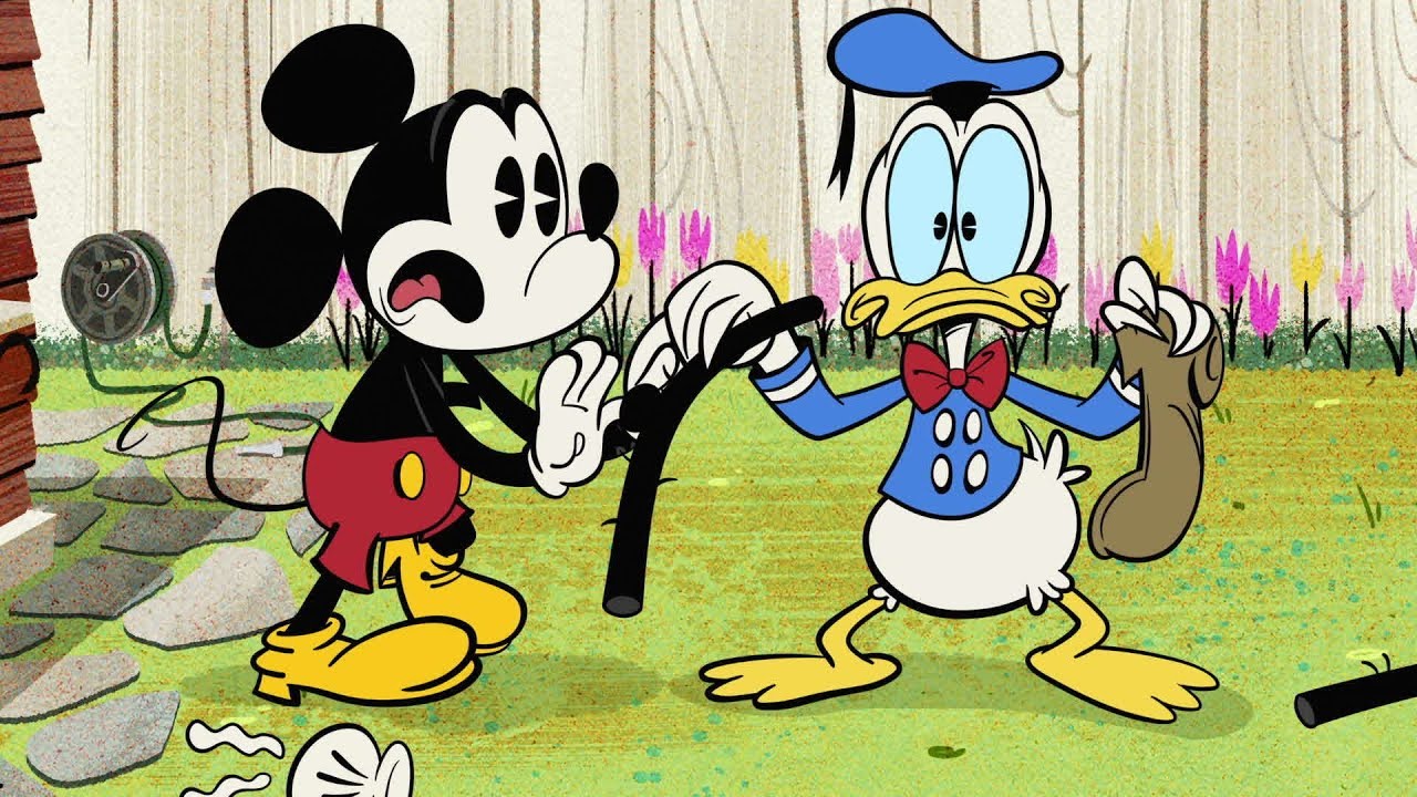 アニメで英語 グーフィーの体がバラバラになる Gone To Pieces A Mickey Mouse Cartoon Disney Shorts ボイスチューブ Voicetube 動画で英語を学ぶ