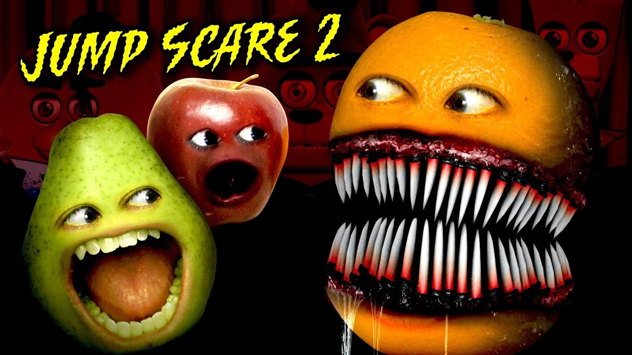 Annoying Orange and Pear Play - EYES! (Horror game) #SHOCKTOBER 