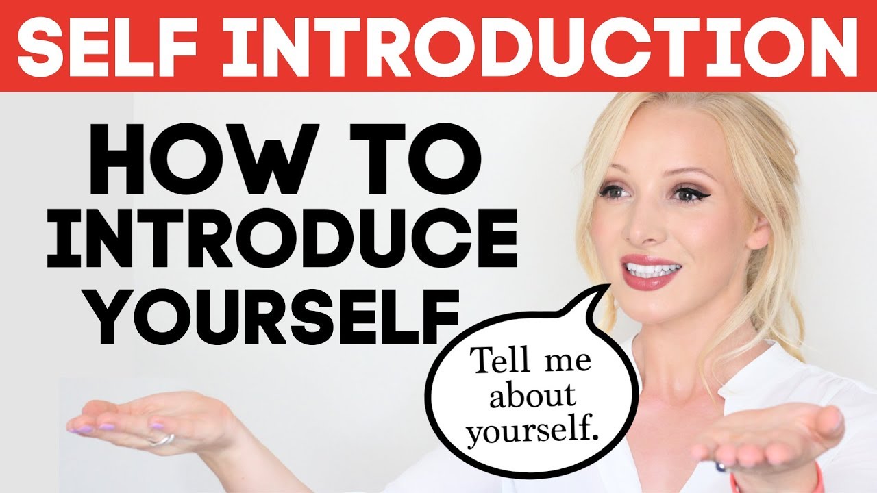 自我介紹 (SELF INTRODUCTION | How to Introduce Yourself in English | Tell