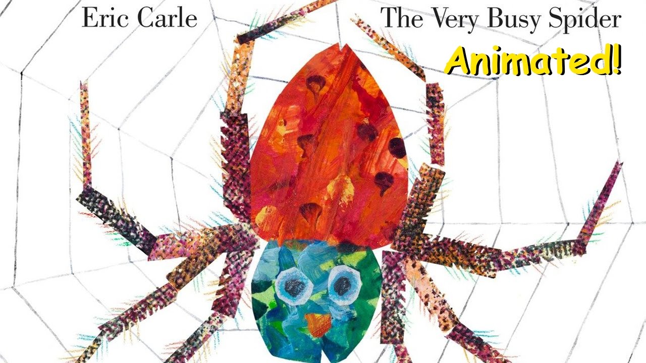 とっても忙しいクモ - アニメーション絵本 (The Very Busy Spider