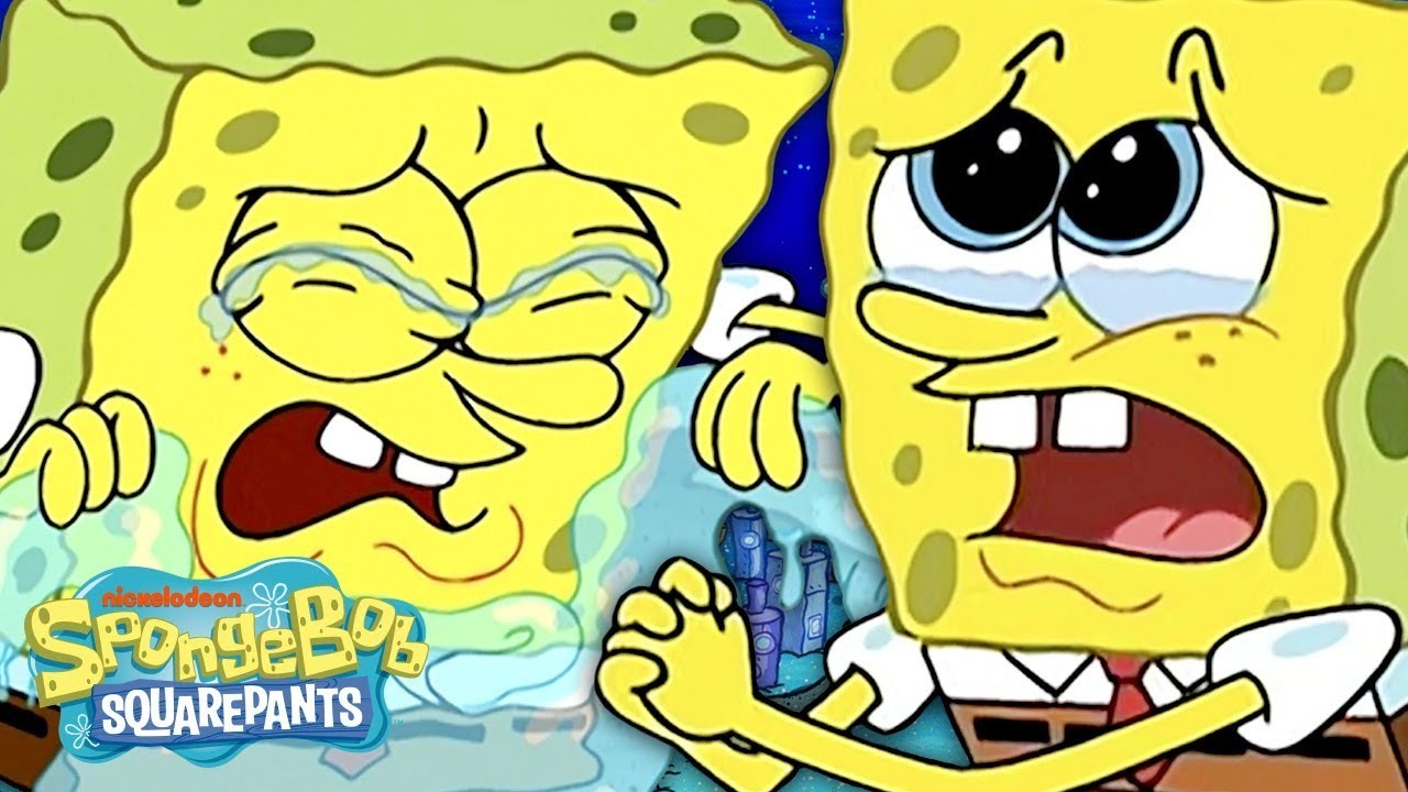 11 SpongeBob Crying Sound Variations in 35 Seconds 