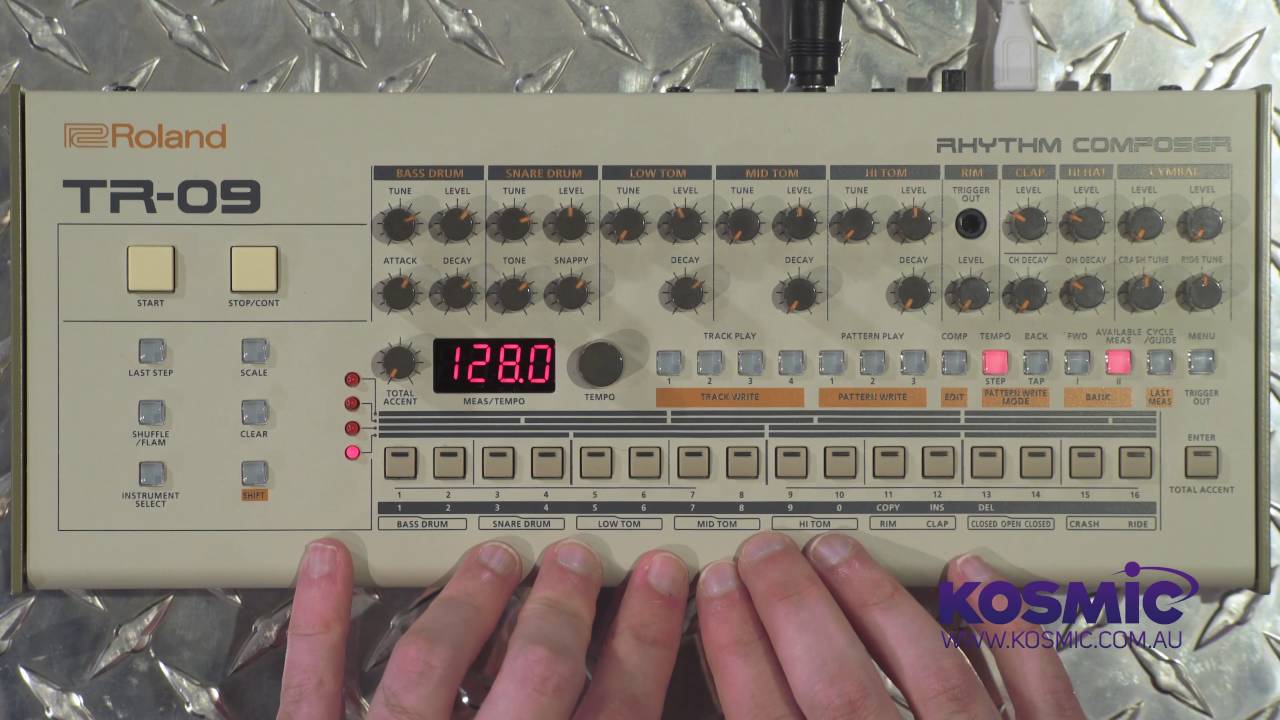 Roland Boutique Tr-09 リズムマシン （新製品情報】Roland！音楽 
