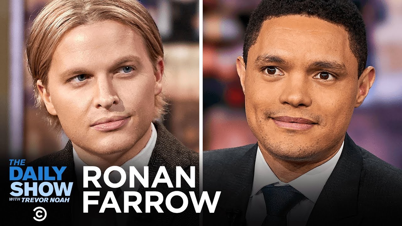 ローナン ファロー キャッチ キル とハーヴェイ ワインスタインへの説明責任を果たす ザ デイリーショー Ronan Farrow Catch And Kill And Accountability For Harvey Weinstein The Daily Show Voicetube 動画で英語を学ぶ