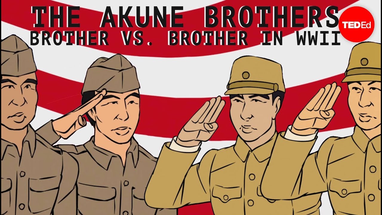 Ted Ed 運命に翻弄された日系二世 阿久根兄弟の物語 The Akune Brothers Siblings On Opposite Sides Of War Wendell Oshiro ボイスチューブ Voicetube 動画で英語を学ぶ