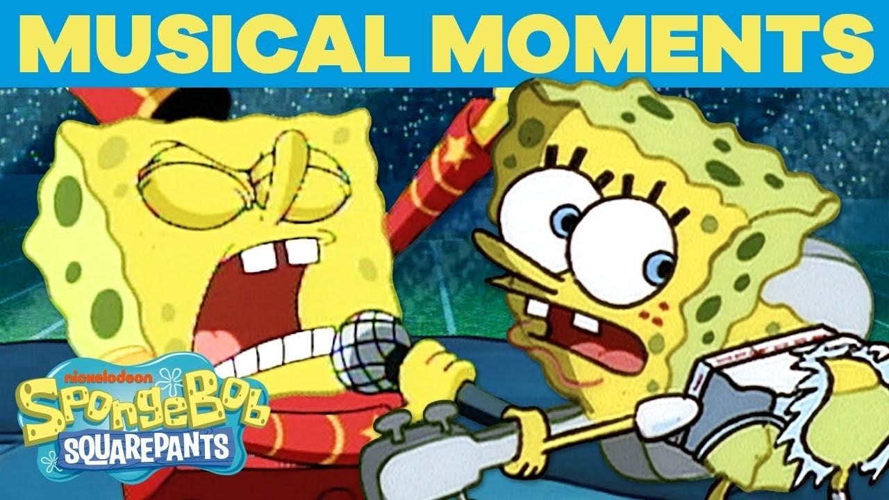 Spongebob S Best 6 Songs Ripped Pants Sweet Victory The F U N Song Tuesdaytunes Voicetube Learn English Through Videos