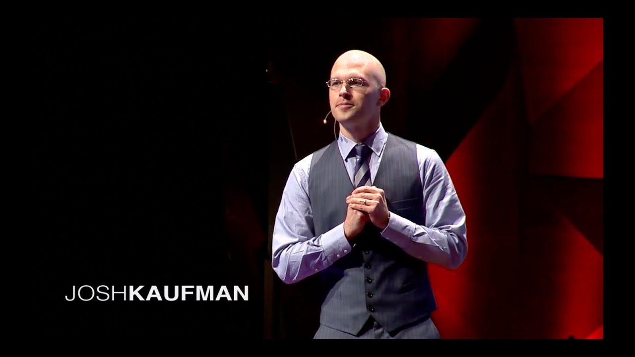 Ted 最初の時間 あらゆることをサクッと学ぶ方法 Short Ver Josh Kaufman Hours To Learn Anything Key Points Talk Voicetube 動画で英語を学ぶ