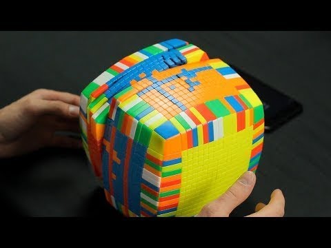 世界最大のルービックキューブを解こう！｜17x17x17キューブ (Solving
