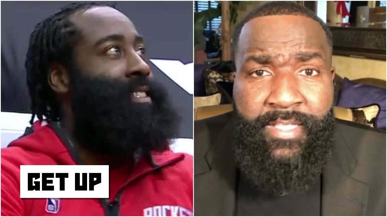 私のような格好では仕事に来れない ジェームズ ハーデンにケンドリック パーキンス Get Up You Can T Show Up To Work Looking Like Me Kendrick Perkins On James Harden Get Up Voicetube 動画で英語を学ぶ