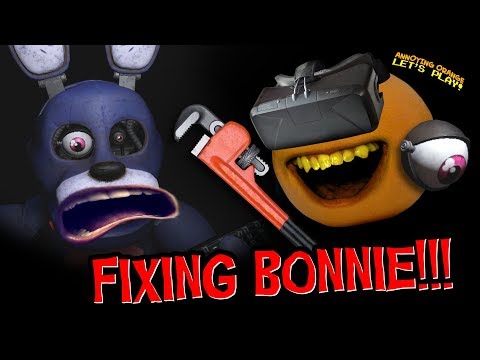 Fnaf Vr 1 Fixing Bonnie Annoying Orange Plays Voicetube