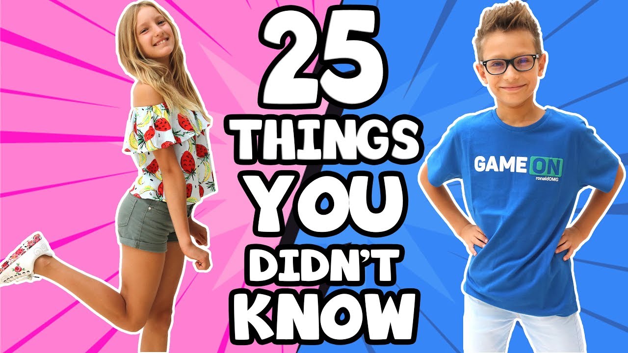 25 Things You Didn T Know About Sis Vs Bro Voicetube