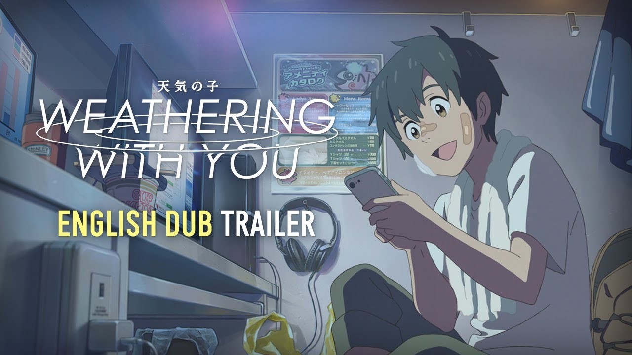 Weathering With You Official English Dub Trailer GKIDS January