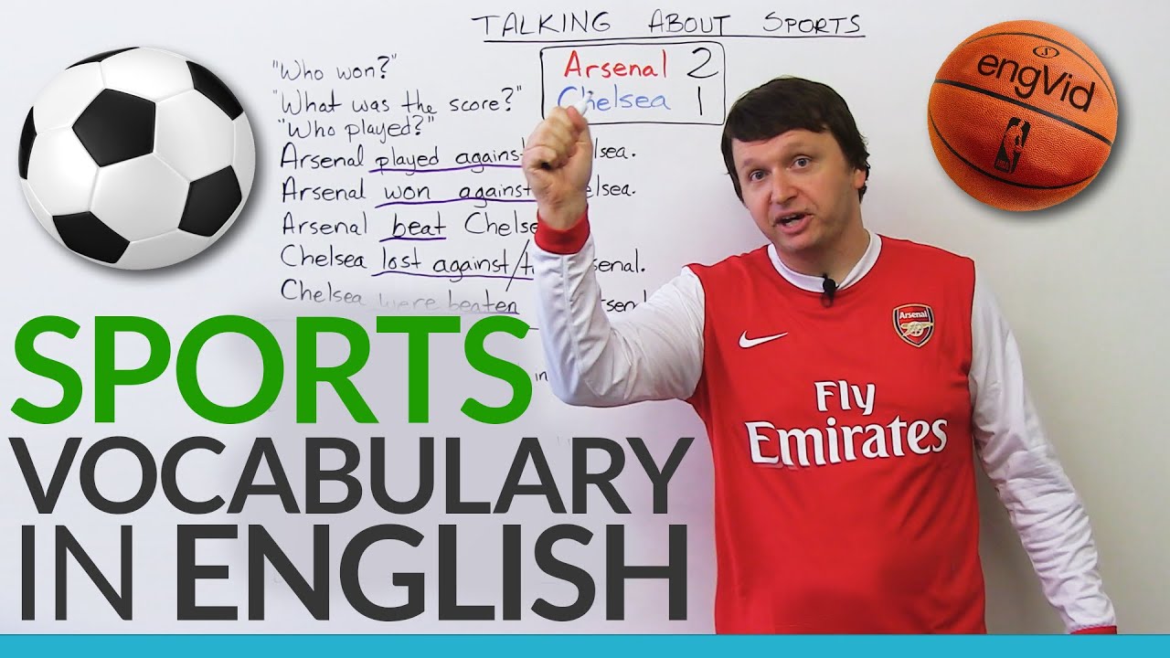 英単語 Sportsの話をしよう English Vocabulary Talking About Sports Voicetube 動画で 英語を学ぶ