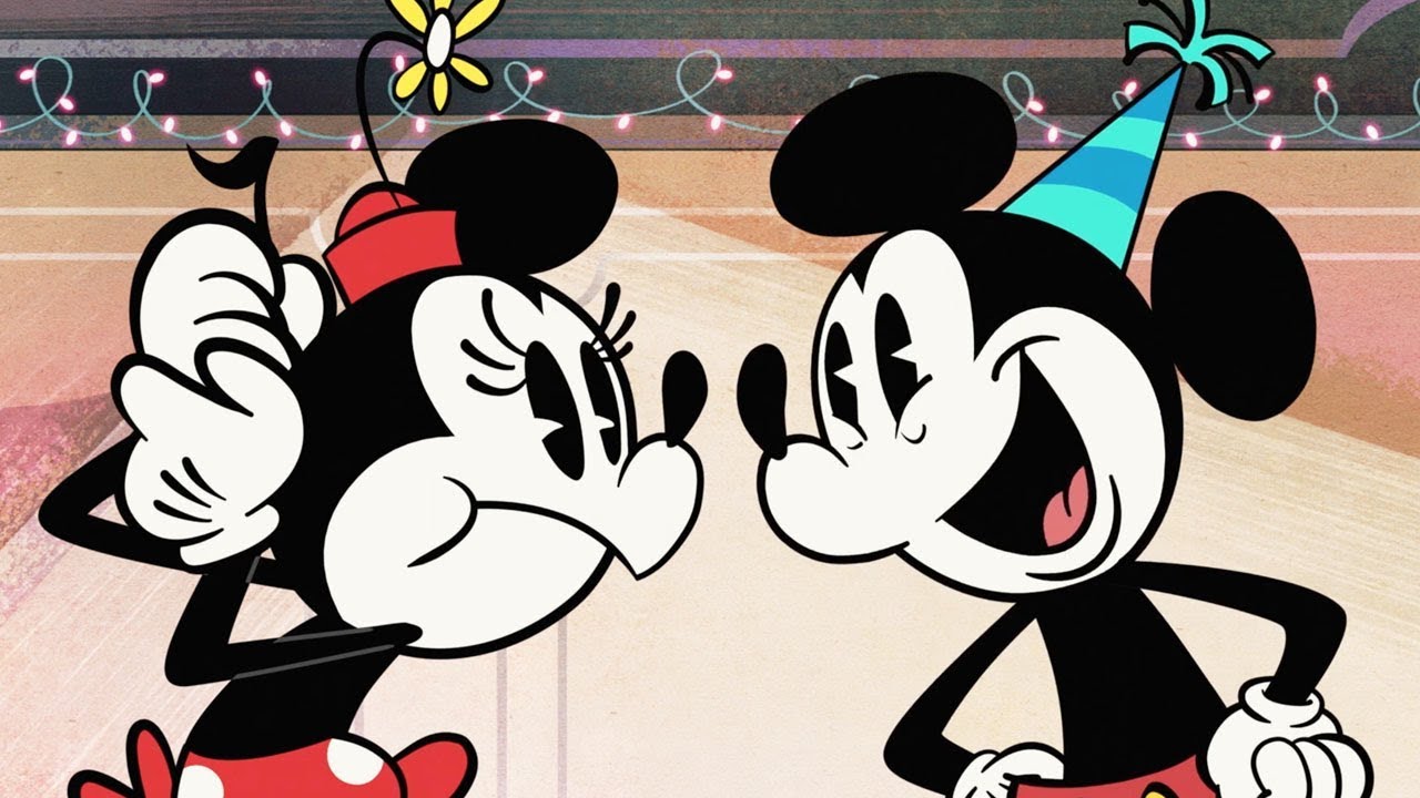 バースデーソング ミッキーマウスの漫画 ディズニーショートパンツ Voicetube 動画で英語を学ぶ