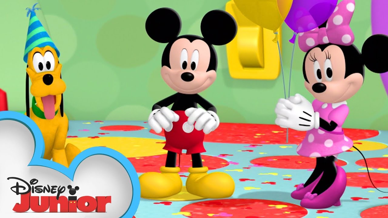 ハッピーバースデーミッキーマウス ミッキーマウスクラブハウス ミッキーモーニング ディズニージュニア Happy Birthday Mickey Mouse Mickey Mouse Clubhouse Mickey Mornings Disney Junior Voicetube 動画で英語を学ぶ